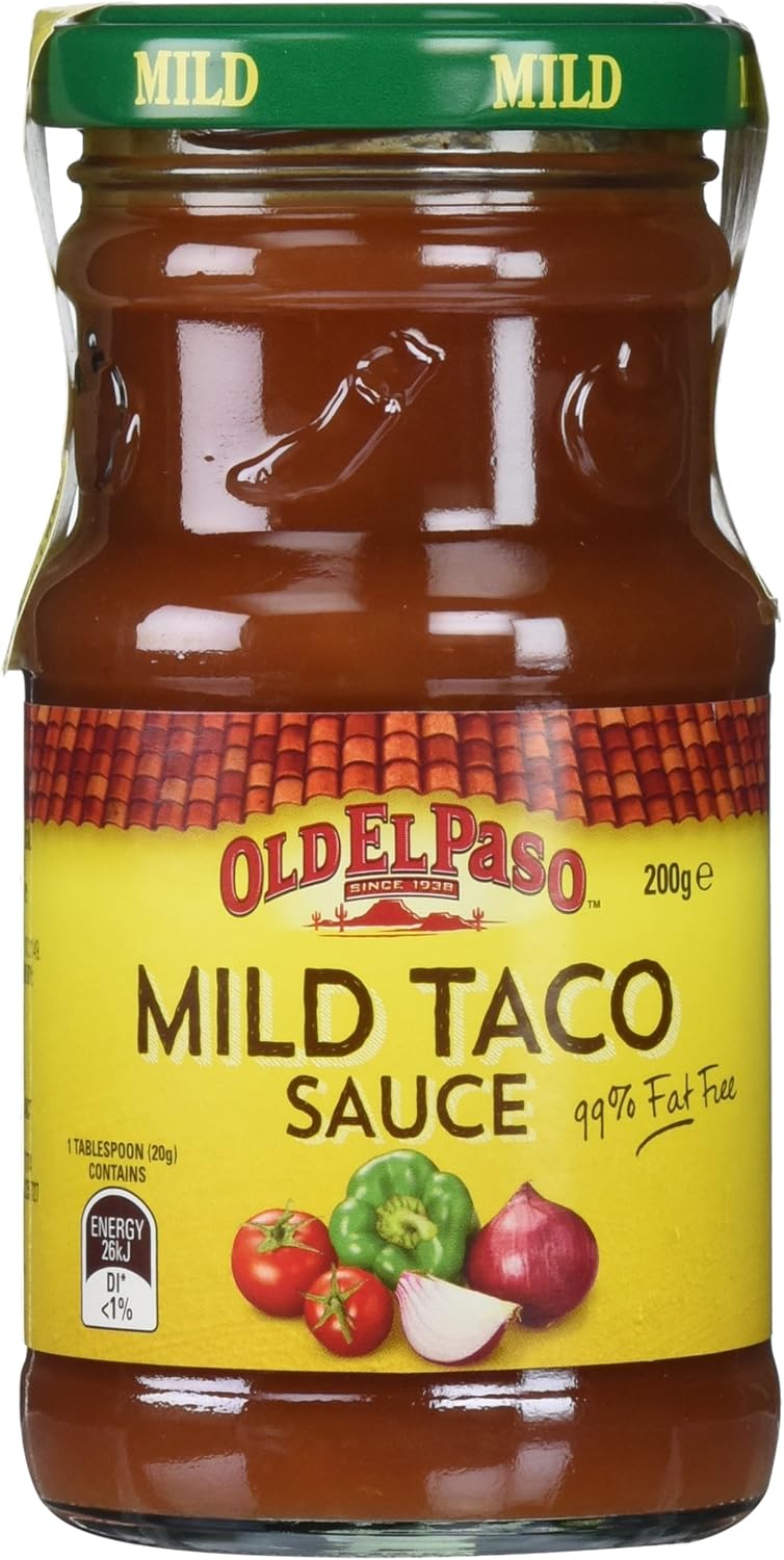 Old El Paso Mild Taco Sauce 200 g Pantry Food & Drinks