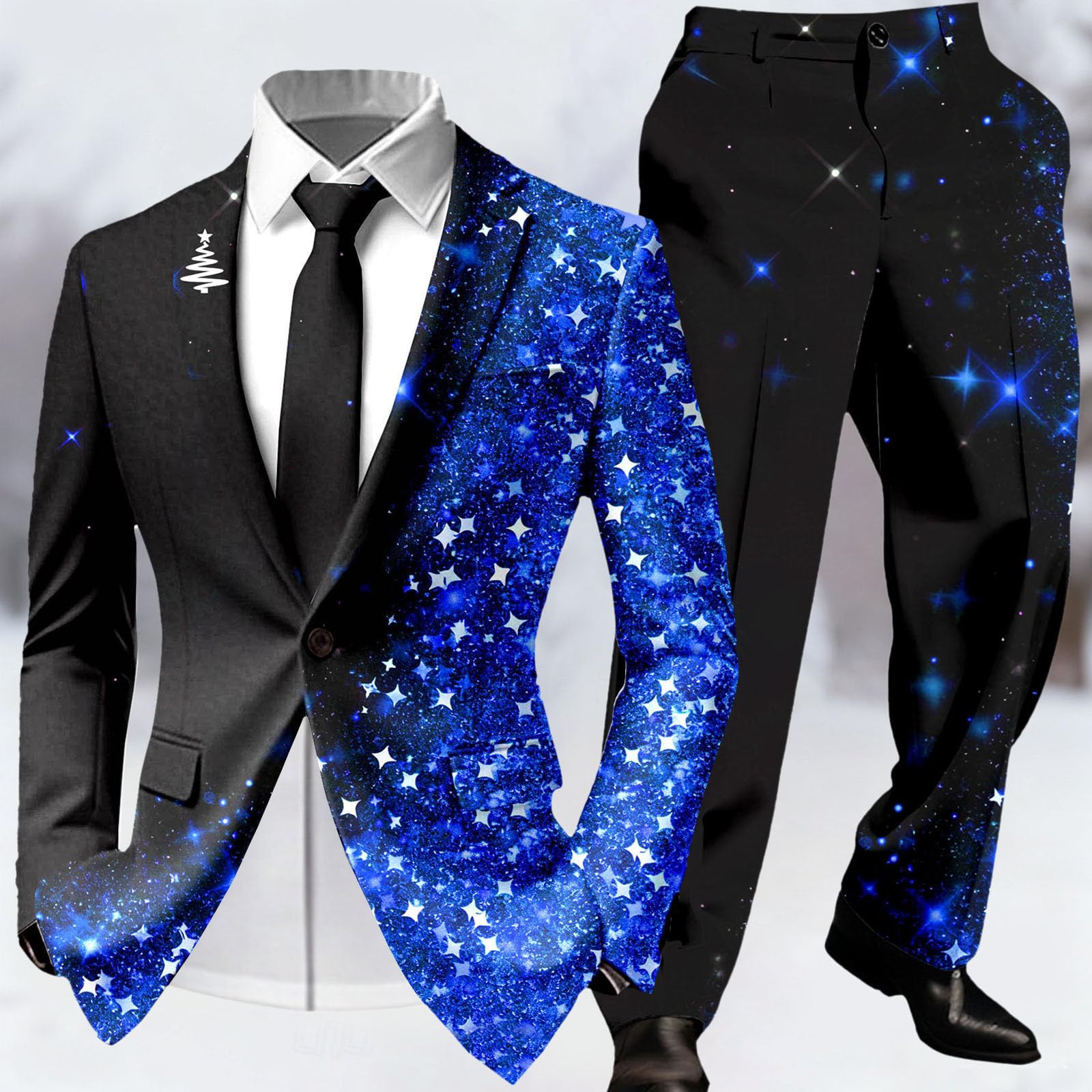 Générique Set da jogging da uomo, 2 pezzi, in cotone, abbigliamento sportivo, tuta da ginnastica, pantaloni leggeri e morbidi, alla moda, corsa quotidiana per la casa, A66