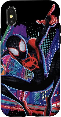 Miniatura 7 de Funda para iPhone 14 Pro Max Marvel Spider-Man Into the Spider-Verse Miles Morales City