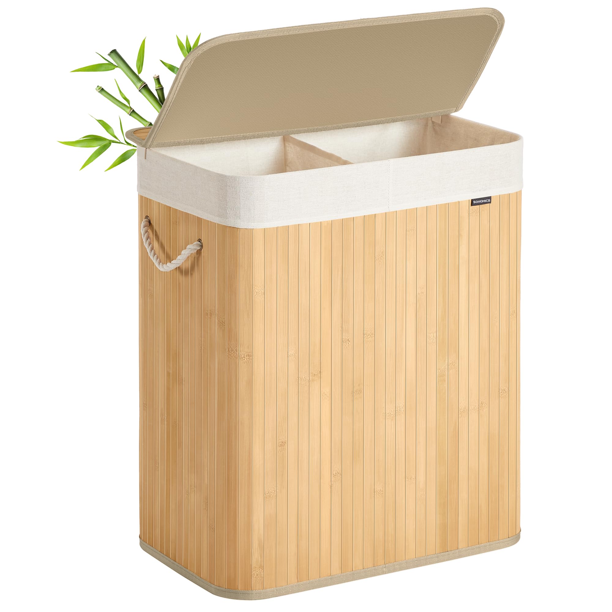 songmics panier à linge 100l