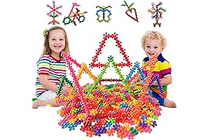 STEM Learning Toys: 260-Piece Interlocking Discs for Endless Imagination