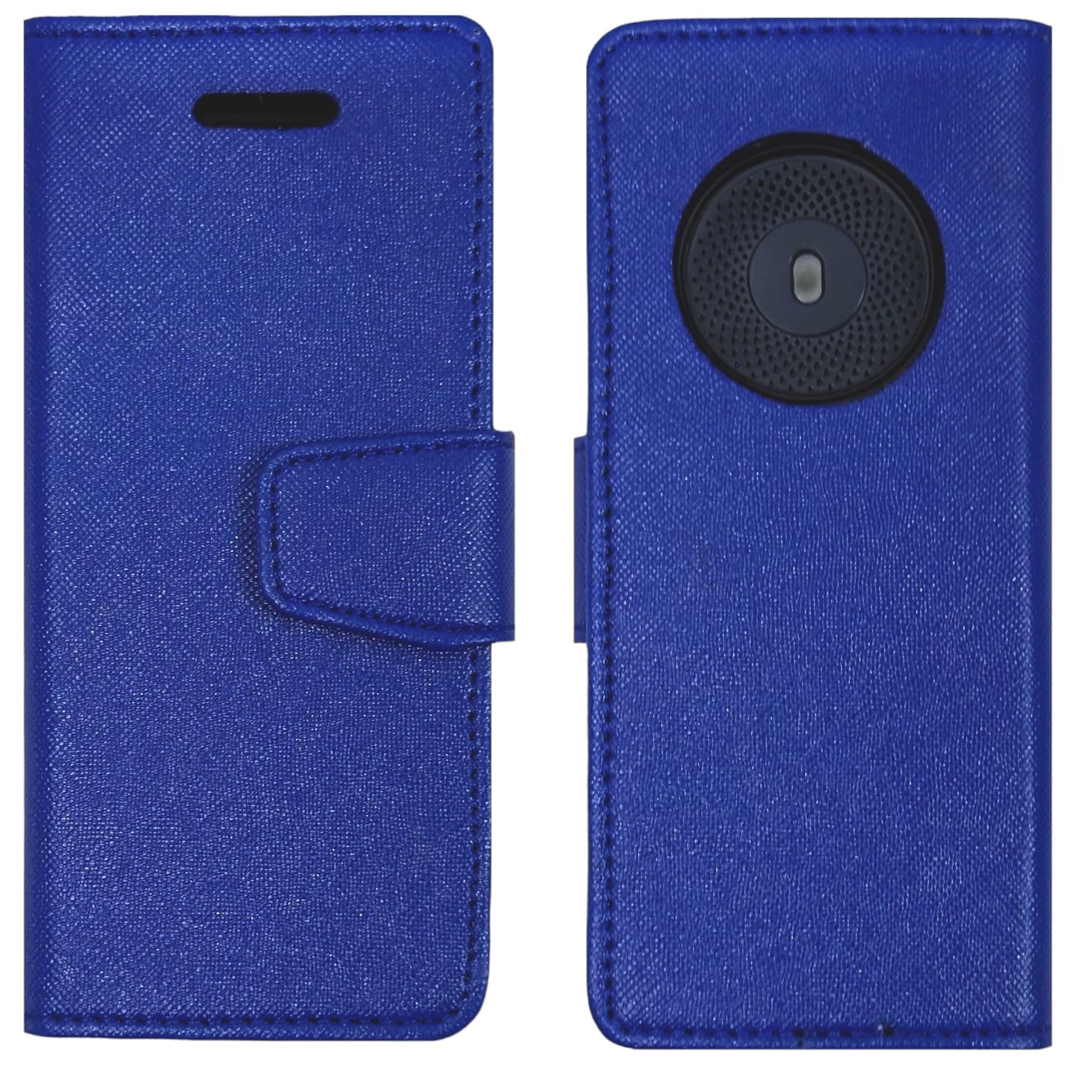 ZAOMA Diary Type Flip Flap Case Cover Compatible for Nokia 130 Music 2023 DS Model No.: TA-1576 (N130M_MERBLUE) (B0D1GCQ83Y) Amazon Price History, Amazon Price Tracker