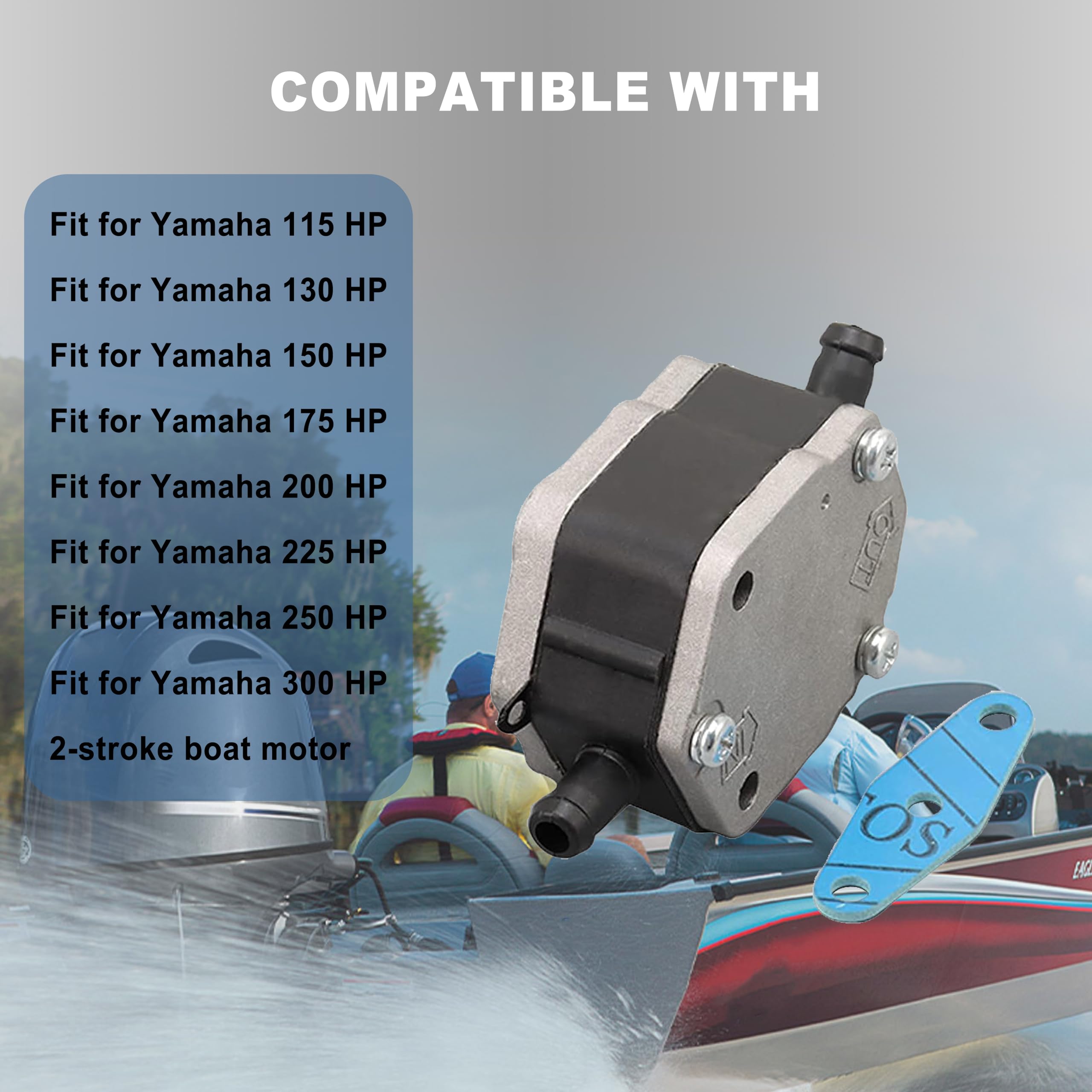 Amazon.co.jp: 燃料ポンプアセンブリ ヤマハ船外機 115HP 130HP 150HP 