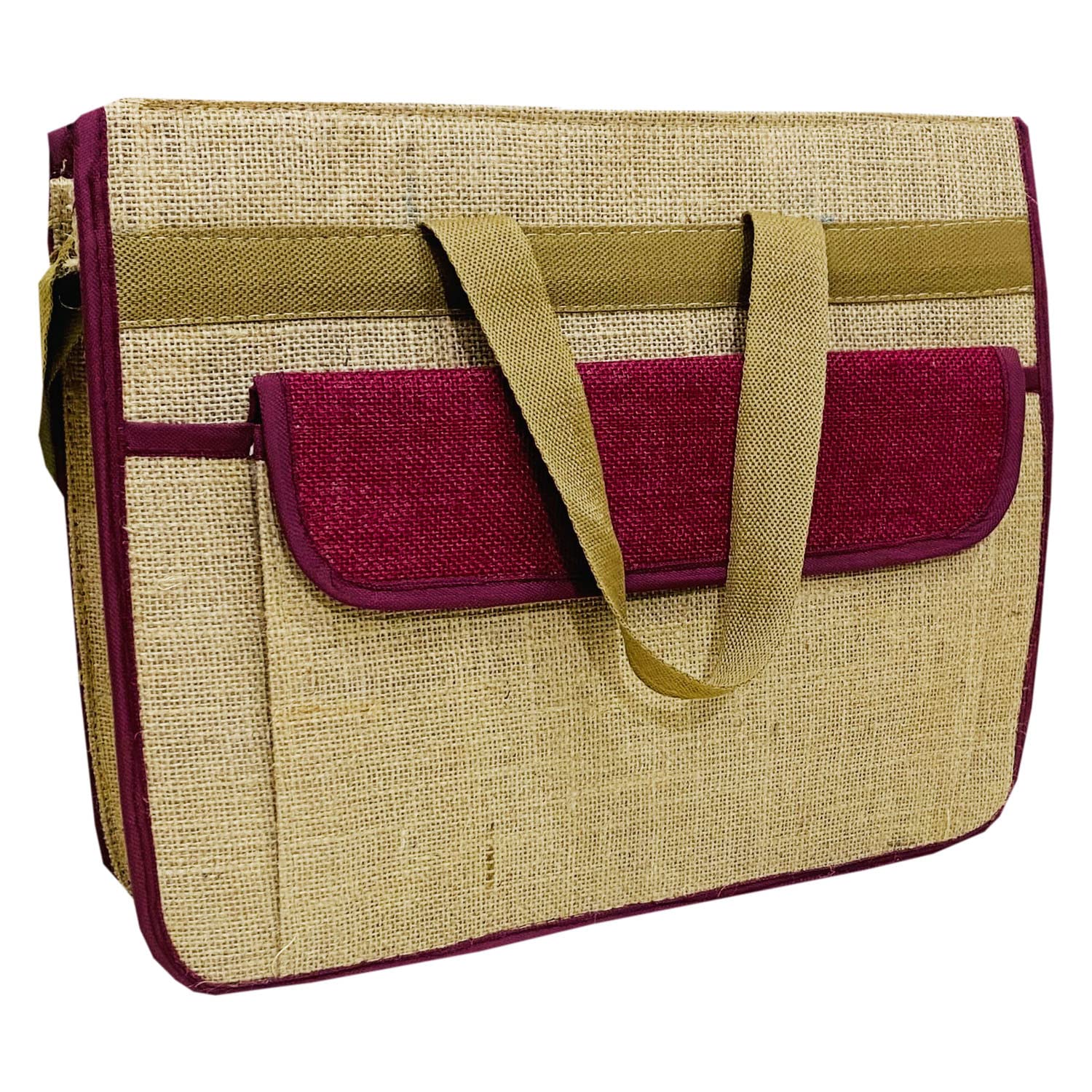 Garvi Gurjari (A Gujarat Govt Enterprise Handmade Plain Jute Office Bag(GGCMJB04) (B0BTDGX584) Amazon Price History, Amazon Price Tracker