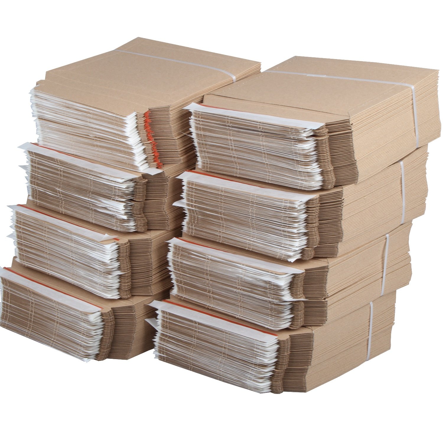 500 x Kraftmax Premium Verpackung/Versandtaschen - Frustfreie Versandtasche aus Pappkarton - DIN A5-23,5 x 18 cm