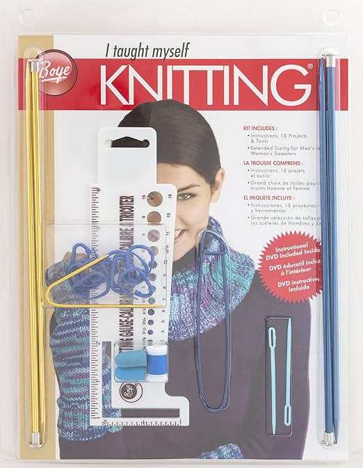 Boye Beginners Teach Yourself Knitting Set