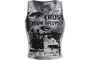 Unleash Your Grunge Edge: Women's Graphic Tank Tops That Rock!