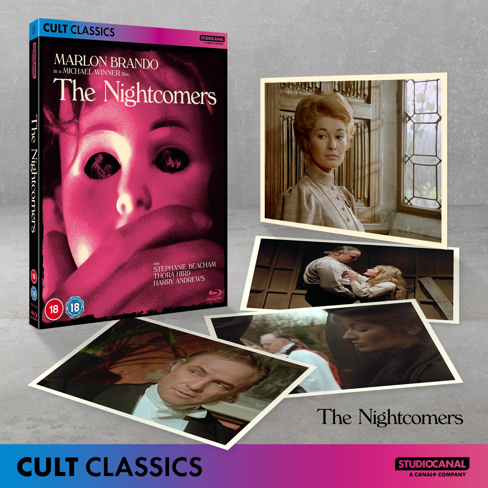 The Nightcomers (Cult Classics) [Blu-ray] [Region B]