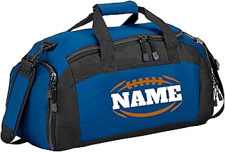 Personalized Football Duffle Bag: Basic Duffel Football Carrier - Versatile Football Bag for Practice and Games, Durable Football Bags for Easy Transport