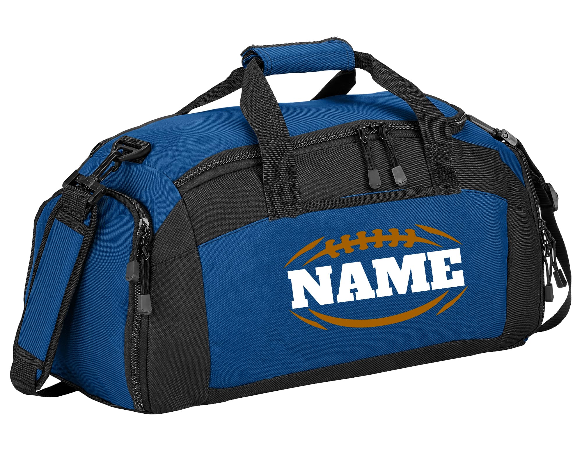 Personalized Football Duffle Bag: Basic Duffel Football Carrier - Versatile Football Bag for Practice and Games, Durable Football Bags for Easy