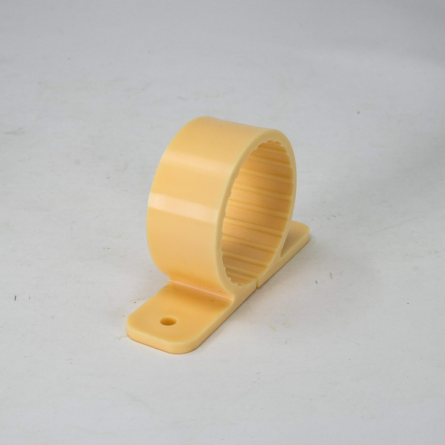 PROCURU 2-Inch Plastic Pipe Clamp, 2-Hole Strap for 2-1/8" OD Pipe (2", 100-Pack)