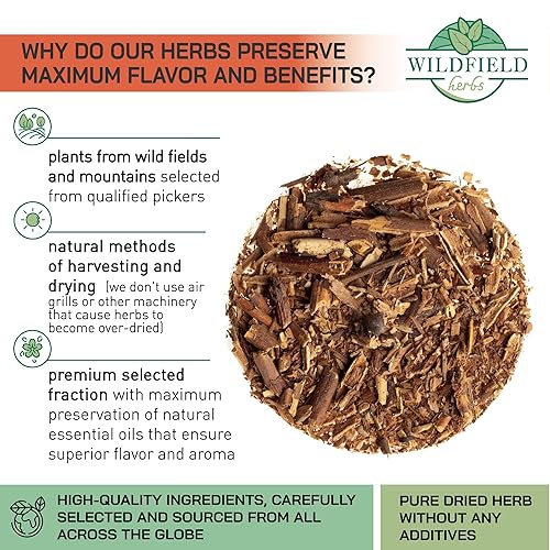 Miniatura 2 de 1.8 oz Cinquefoil Hierba seca de cinco dedos Hierba Potentilla Palustris Té (Comarum Palustre L.) - 1.76 oz de Té de hierbas Sabelnik