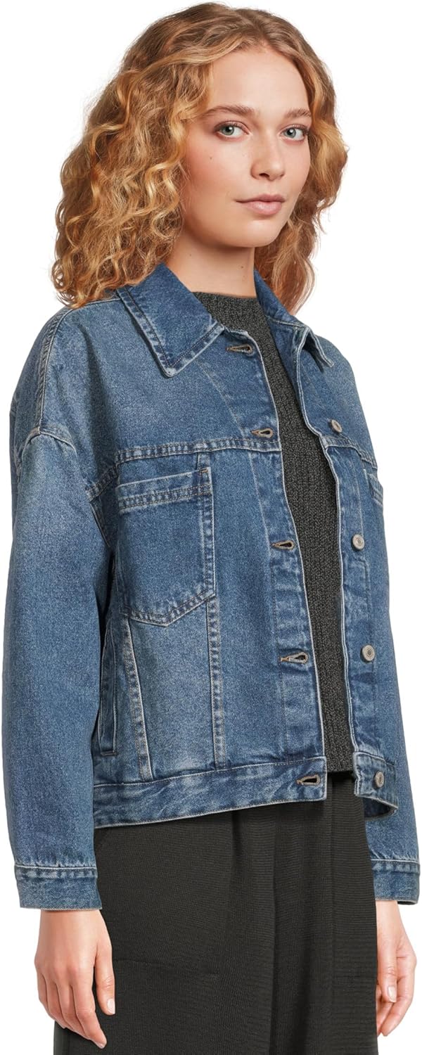 Free People Women's Opal Swing Denim Jacket