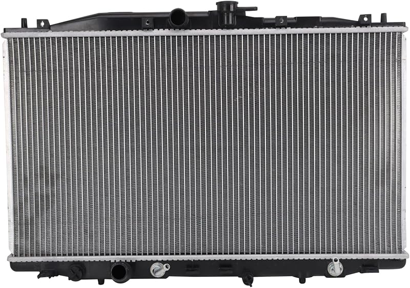Radiador TRQ de alumínio com 1 fileira para Acura TSX 2004 a 2008 – RDA80140