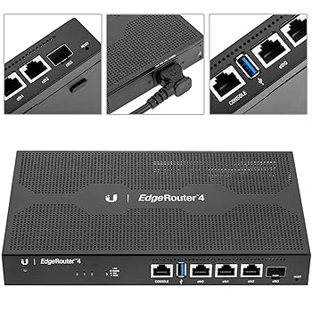Amazon.com: Ubiquiti EdgeRouter 4 : Electronics