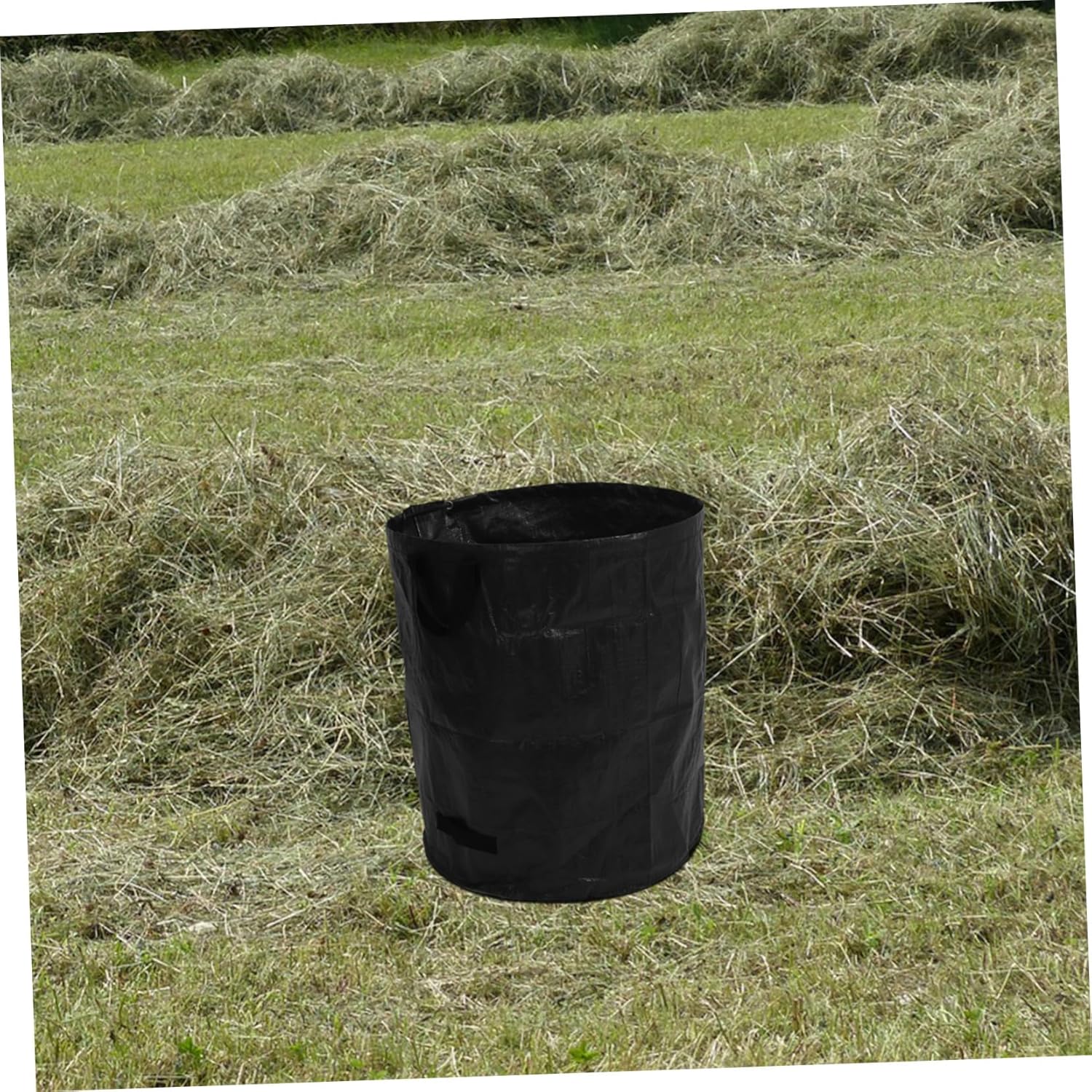 2pcs Extra Large Leaf Bag Reusable Garden Leaf Collector for Lawn Waste Tear-resistant Garden Trash Bag with High Capacity Collapsible Storage for Debris