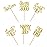 30PCS Happy 16th Birthday Cupcake Toppers Gold Glitter Sixteen Straight Outta 2009 Cupcake Picks Cheers to 16 Years Cake Decorations for 16th Birthday Anniversary Party Decoration Supplies