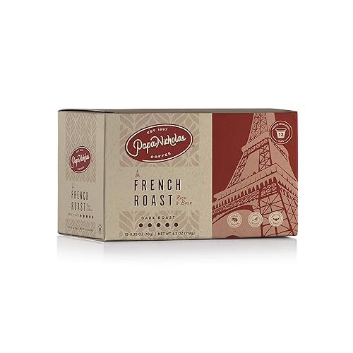 Miniatura 8 de Papanicholas Coffee Tazas de café de una sola porción, se adapta a cafeteras Keurig K, cápsulas de café mezcla de islas hawaianas, 12 onzas