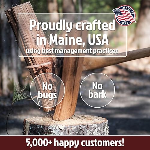 Miniatura 4 de Savory Blend - Leña de cocina universal de 5 pulgadas, 8 libras. 575cuin Madera de cocción seca al horno prémium para parrillas, ahumadores y hornos