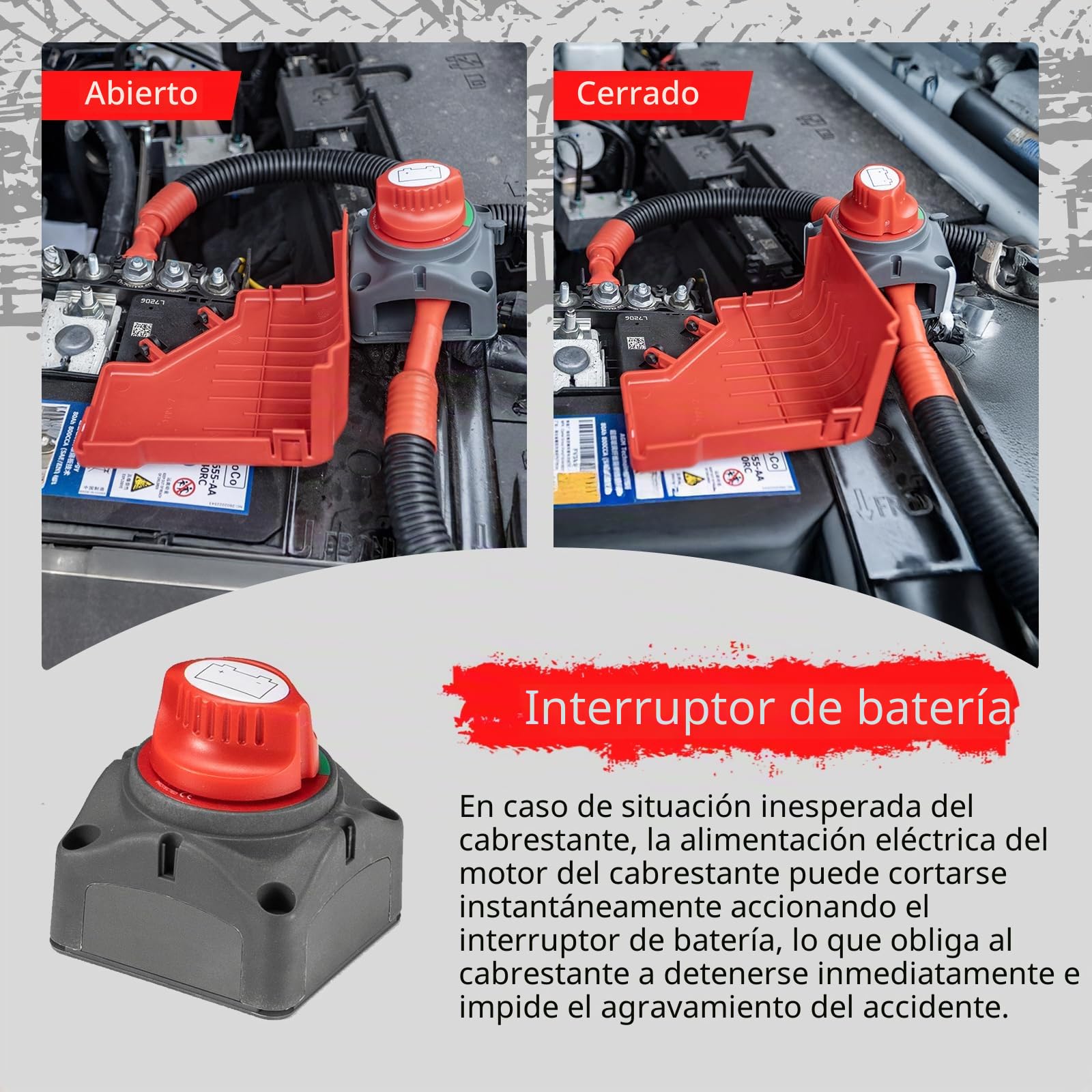 RUGCEL WINCH 13500 lb de cuerda sintética Cabrestante eléctrico impermeable de 12V, control remoto inalámbrico 2 en 1, para SUV, camioneta y remolque - Serie TANK