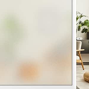 Pellicola Per Vetri Privacy 44.3x200cm - Motivo Foglie E Fiori - Foto 6