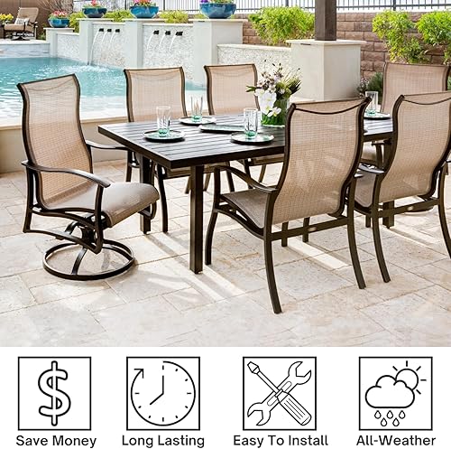 Miniatura 7 de Placa de resorte basculante de 2.5 x 5 pulgadas, pieza de repuesto universal de fibra de vidrio para mecedora giratoria, reparación de muebles al