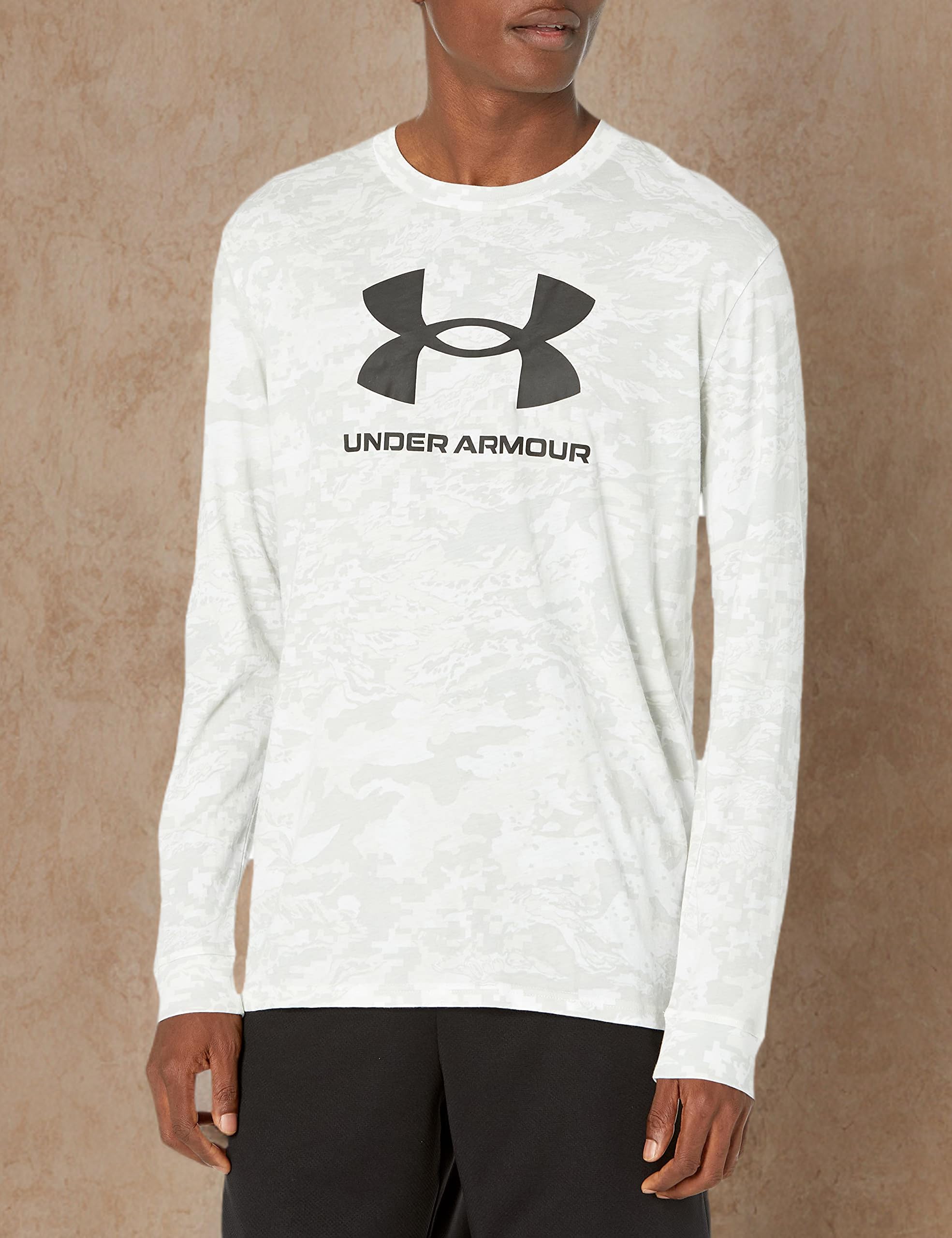 Under Armour Hombre UA ABC Camo - Manga Larga Gráfico de Larga duración Hombre