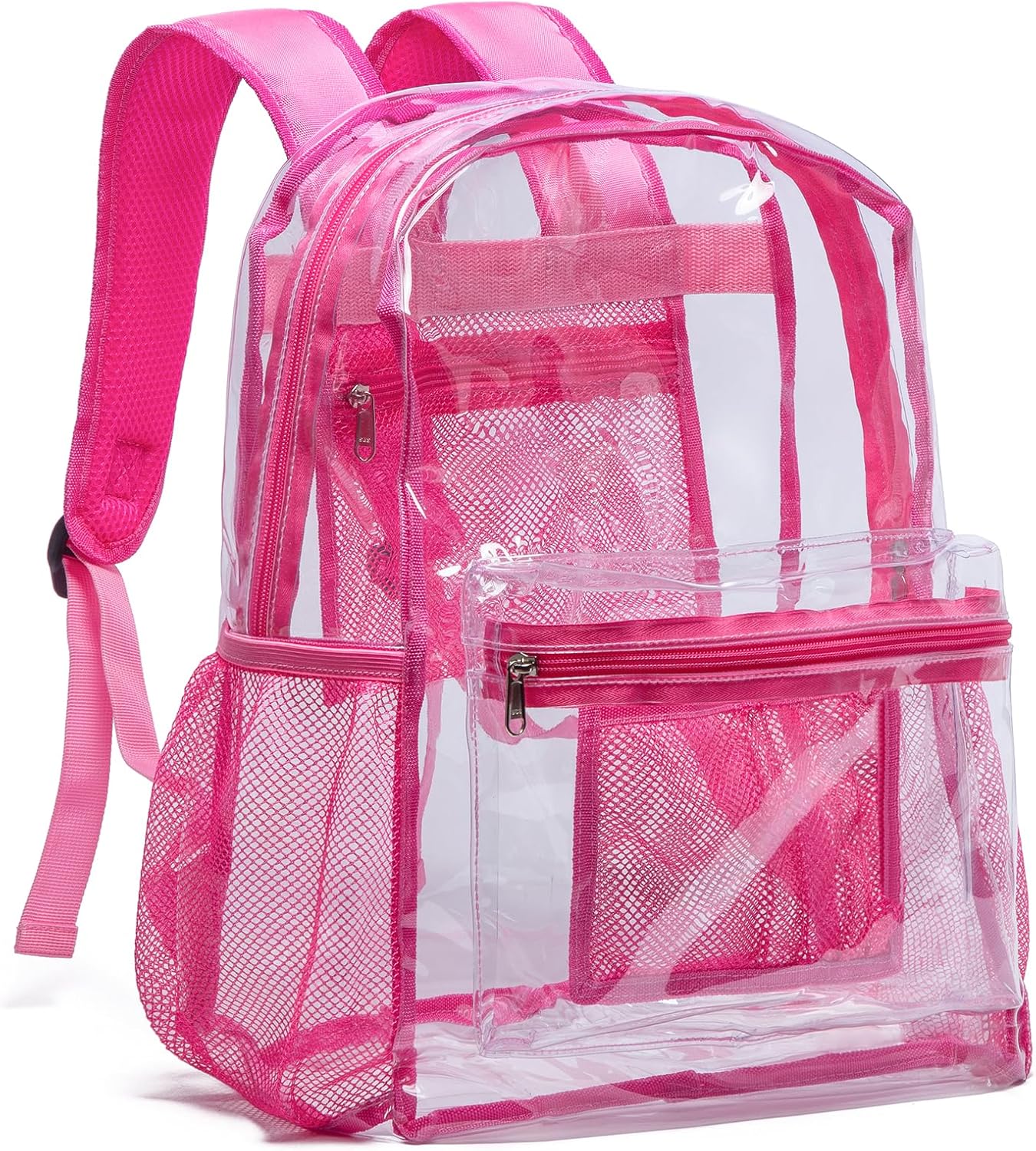 Vorspack Clear Backpack Heavy Duty PVC Transparent Backpack with Reinforced Strap for College Workplace | Heavy Duty