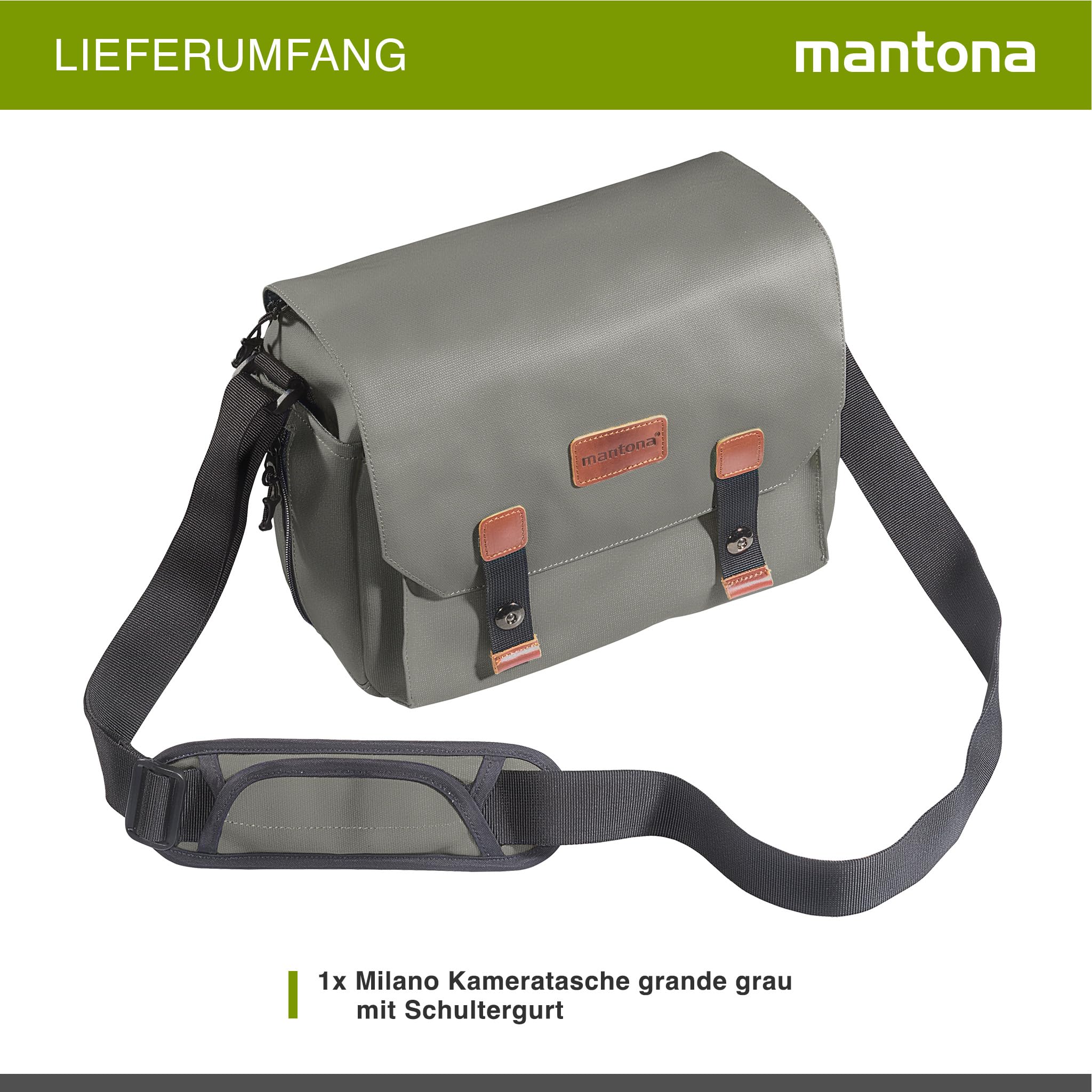Mantona Milano - Custodia per fotocamera