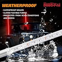Vista 34 de Luces LED para látigo con bandera, antena de seguridad, lámpara de látigos con bandera para cuatrimotos, UTV, todoterreno, duna de arena, Buggy RZR