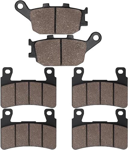 Cyleto Pastillas de freno delanteras y traseras para Honda CBR600RR 2003-2004 CBR600 F1 F2 F3 F4 F4i F5 F6 Sport 1999-2007 CBR900RR Fireblade