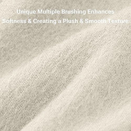 Vista 202 de True North by Sleep Philosophy - Juego de ropa de cama acogedora de franela 100% algodón, estampado de animales y estrellas, lindo, ultrasuave