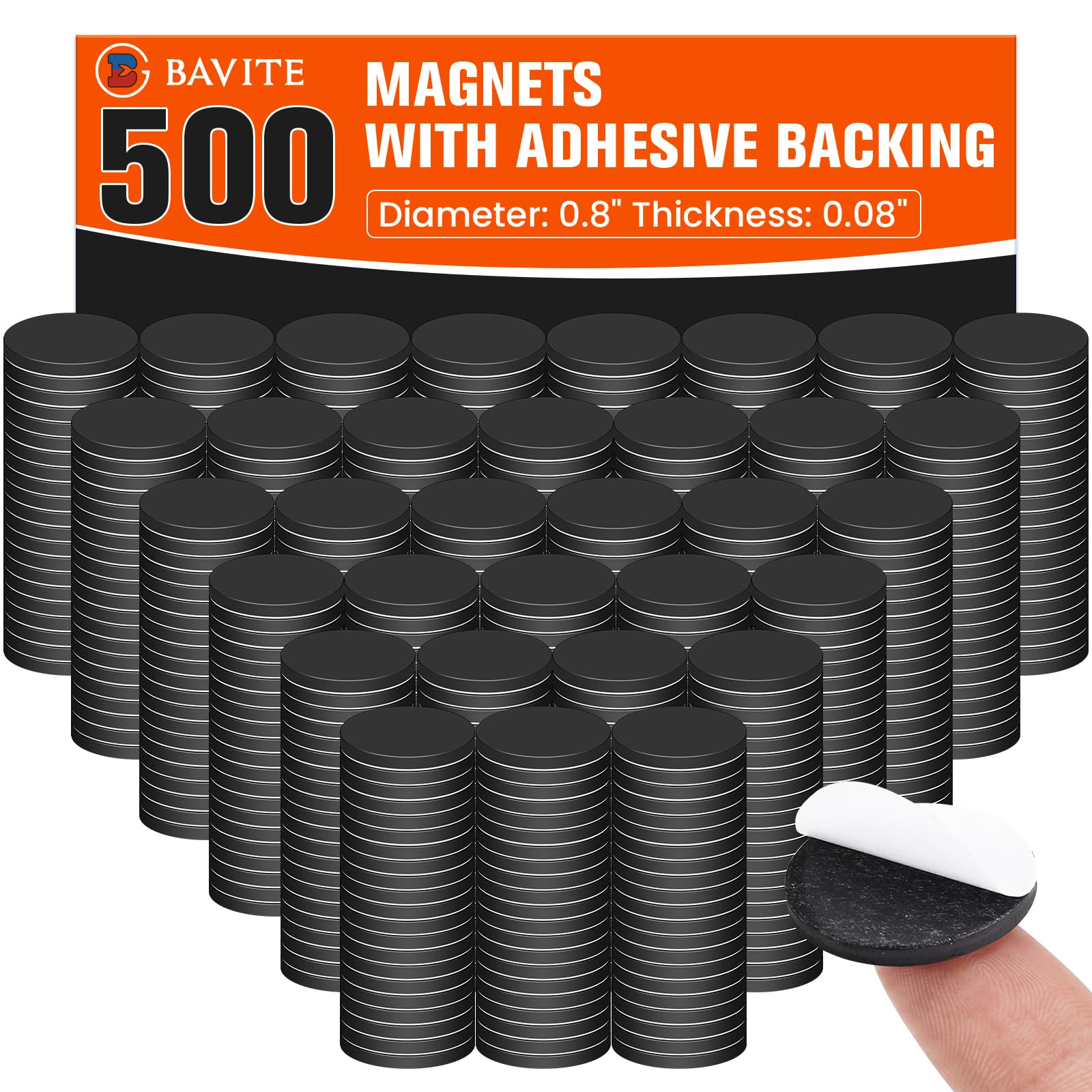 320 Flexible Adhesive Magnets - Strong Hold Dots -8 320 Flexible Adhesive Magnets - Strong Hold Dots -8