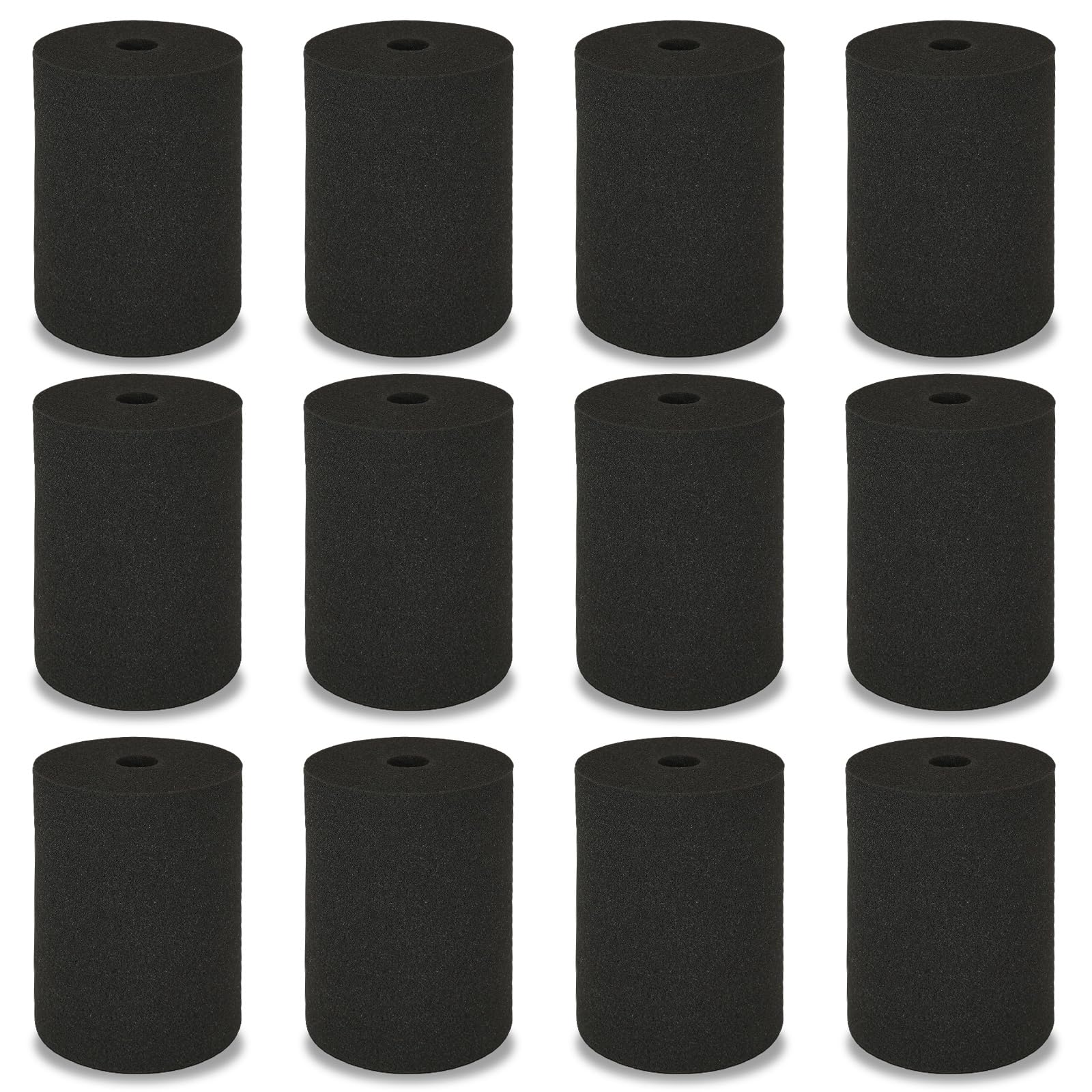 ACXFOND 12Pcs Cup Turner Foam Tumbler Foam Insert for Tumblers Crafting 10oz-40oz Tumbler Turner Foam for 3/4 Inch PVC Pipe