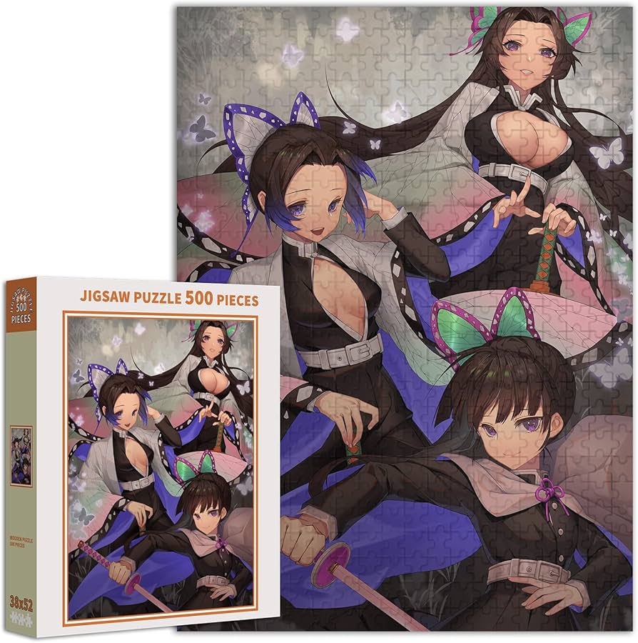 Amazon.co.jp: 鬼滅の刃 ジグソーパズル 500 PCS GM253-胡蝶カナエ こ