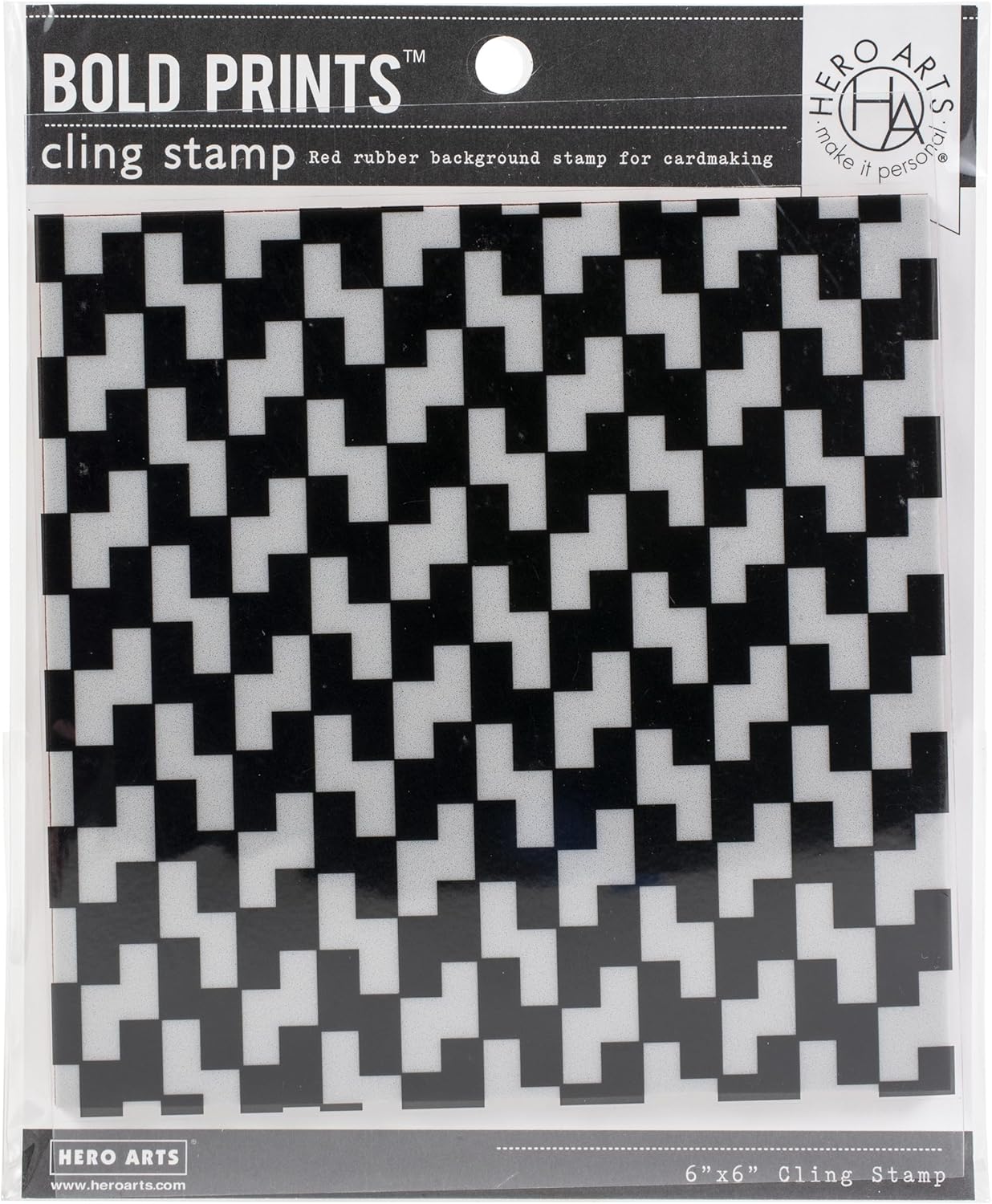 Hero Arts CG787 Cling Stamps, Cathedral of Trees Bold Prints