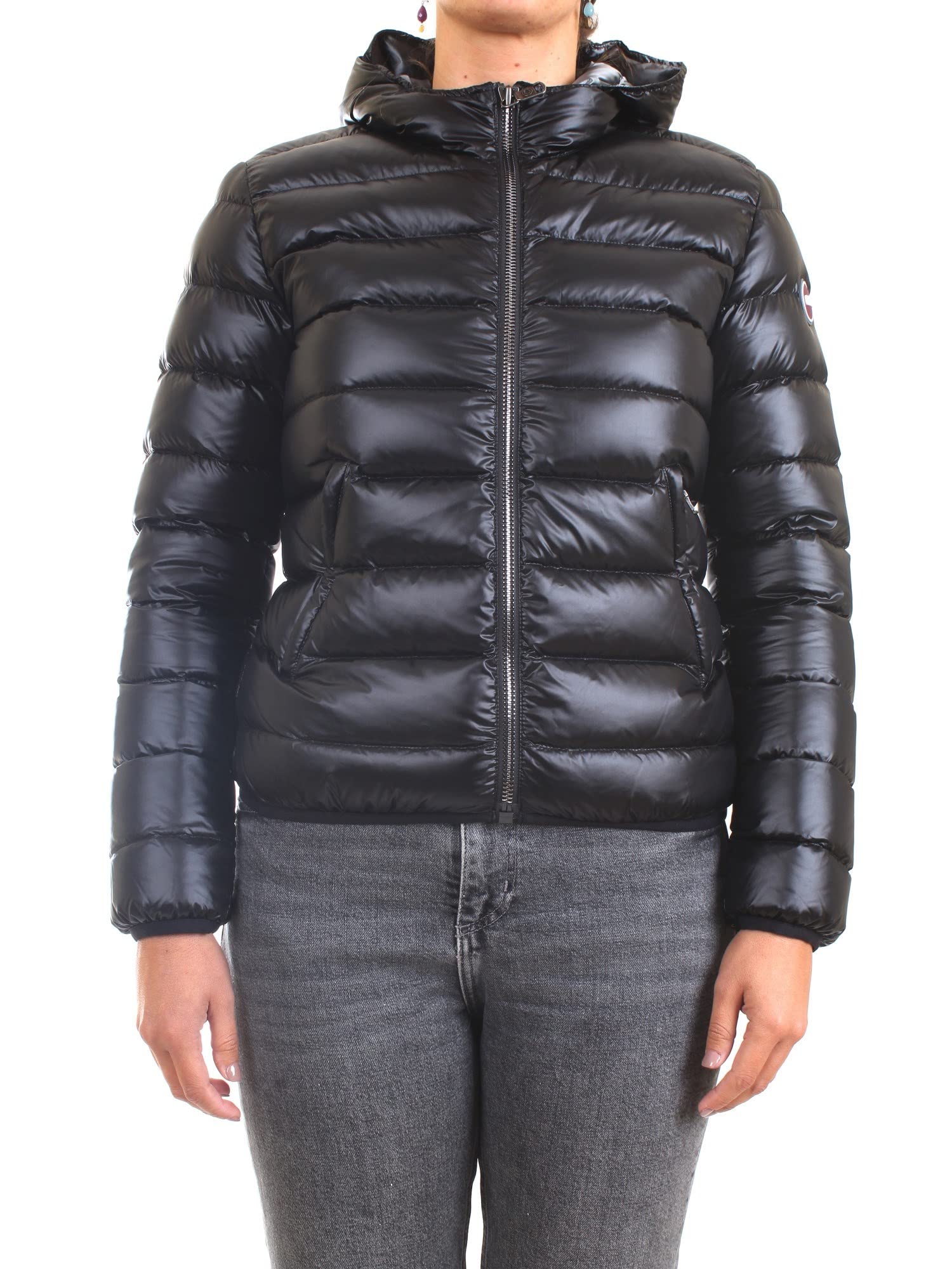 COLMAR ORIGINALSDown Jacket with Fixed Hood, Black