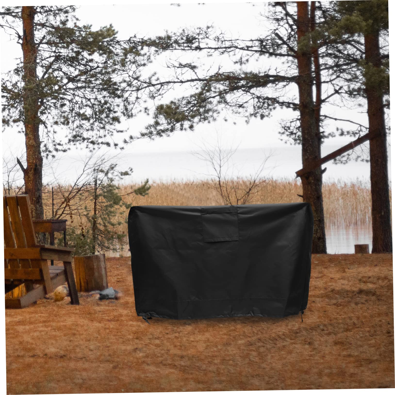 Luxshiny Copertura per Barbecue Oxford e Resistente Protezione Completa per Grill da Esterno Adatta per Bbq e