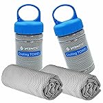 YQXCC Cooling Towel | 2 Pack 47x12 | Ice Cool for Neck | Soft Breathable Microfiber Chilly | for Yoga, Golf, Gym, Camping, Running, Workout & More Activities