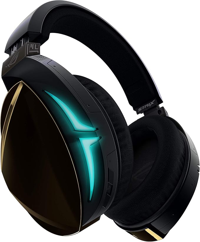 Asus Rog Strix Fusion 500 Auriculares Gaming Con Iluminacion Rgb Sincronizable Entre Auriculares Que Puedes Controlar Desde La App Dac Ess De Alta Fidelidad Amplificador Y Sonido 7 1 Virtual Asustek Amazon Es Electronica