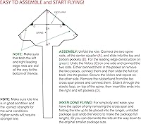 Vista 5 de In the Breeze 3313-45 pulgadas Dayglow Fly-Hi Kite - Cometa divertida y fácil de volar