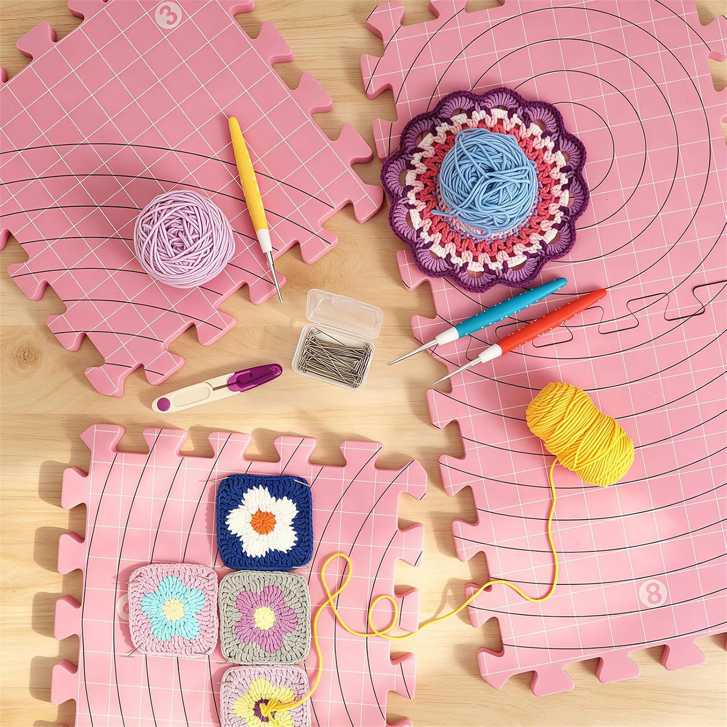 Blocking Boards for Knitter Projects
