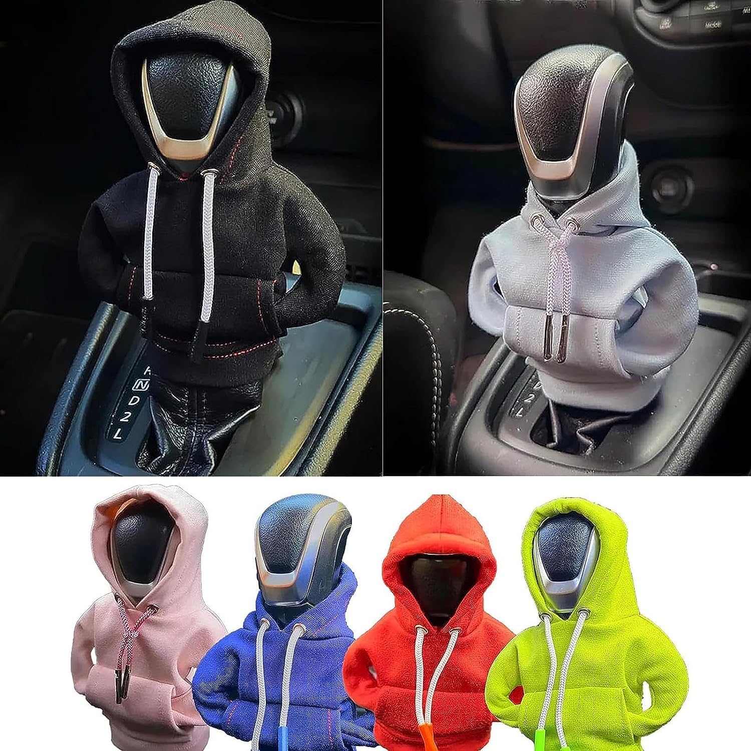 Hoodie Gear Shift Cover, Car Gear Shift Cover Hoodie, Hoodie Car