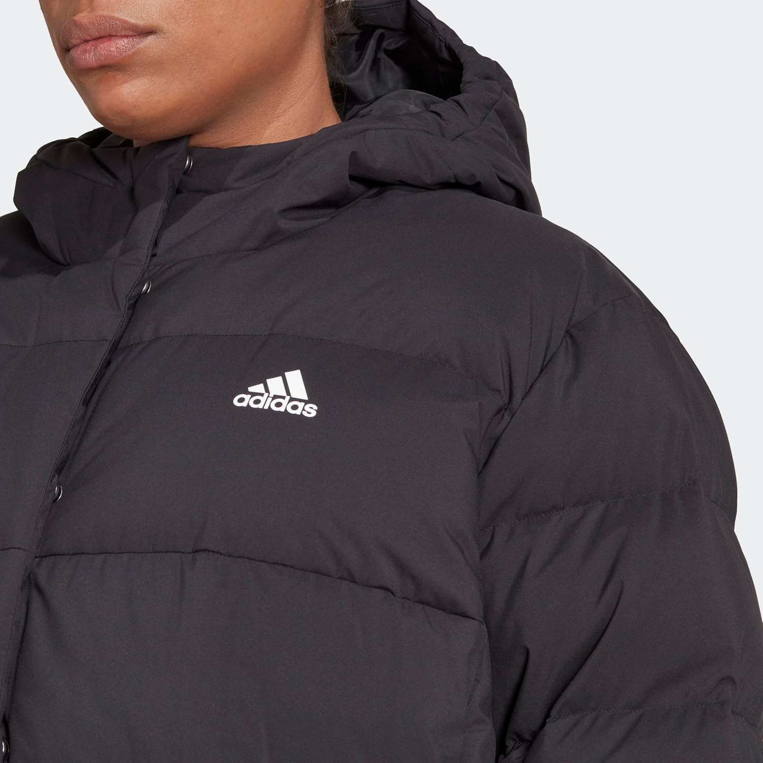 adidas womens Helionic Hooded Jacket - Image 5