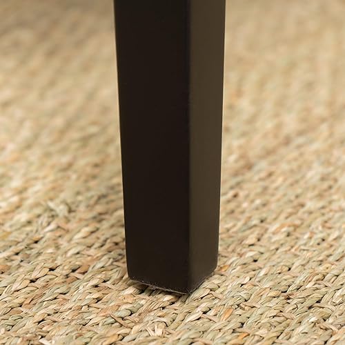 Miniatura 4 de Christopher Knight Home Crayton - Sillas de comedor de cuero, juego de 2 piezas, color negro