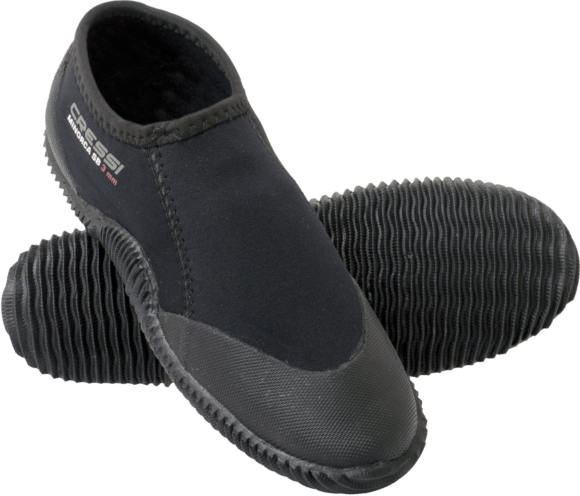 CRESSI Minorca Shorty Boots 3mm - Calzari Bassi In Neoprene Bifoderato 3mm per Immersioni e Attivita' Acquatiche, Unisex Adulto