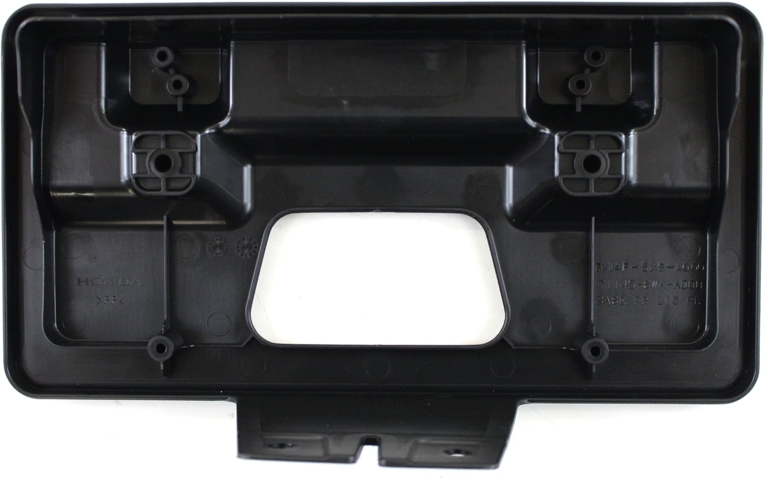 Genuine Honda Parts 71145-SWA-A00 Front Bumper License Bracket