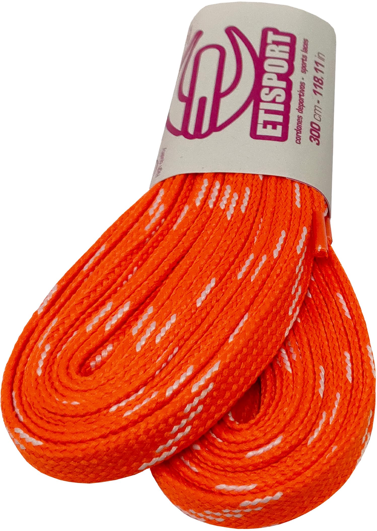 Cordones planos profesionales para hockey 3 m - 118in resistentes