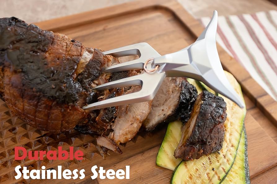 Amazon.com: Outset El Matador Meat Fork For Slicing, Carving