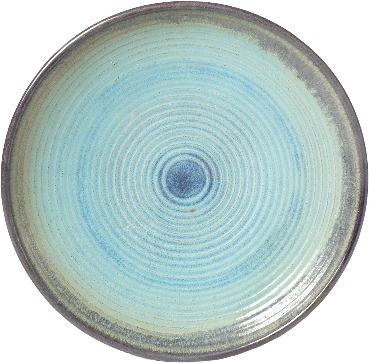 Alfresco Home Atlantis Glazed Ceramic Bird Bath